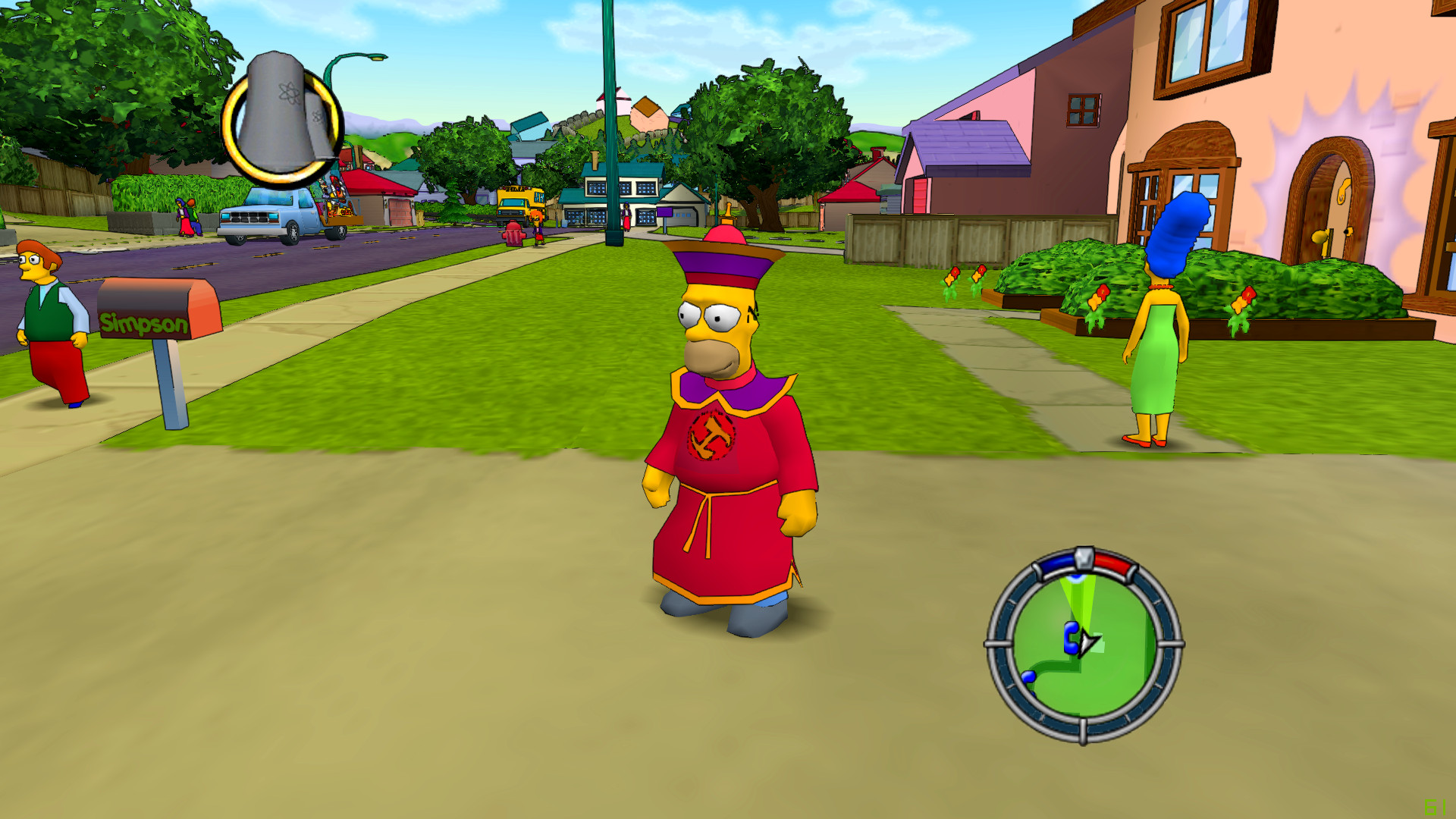 The Simpsons Hit And Run Ps2 Youtube